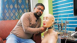 Rashmi - India’s first humanoid robot can speak Hindi Bhojpuri Marathi