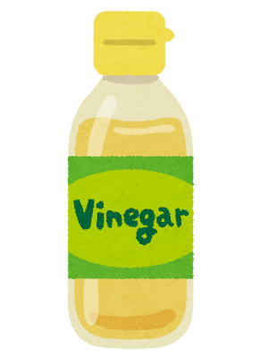 お酢のイラスト（Vinegar）