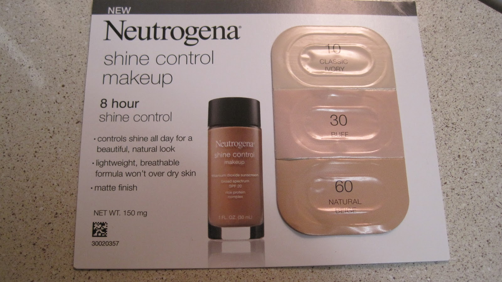 Orange Lipstick Neutrogena Shine Control Samples