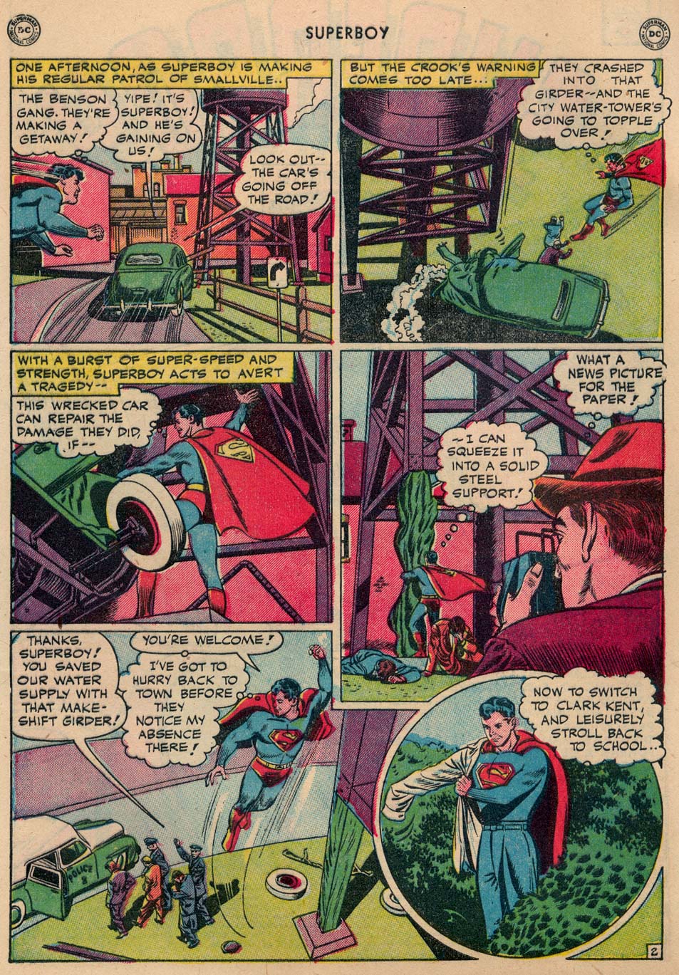 Read online Superboy (1949) comic -  Issue #8 - 3