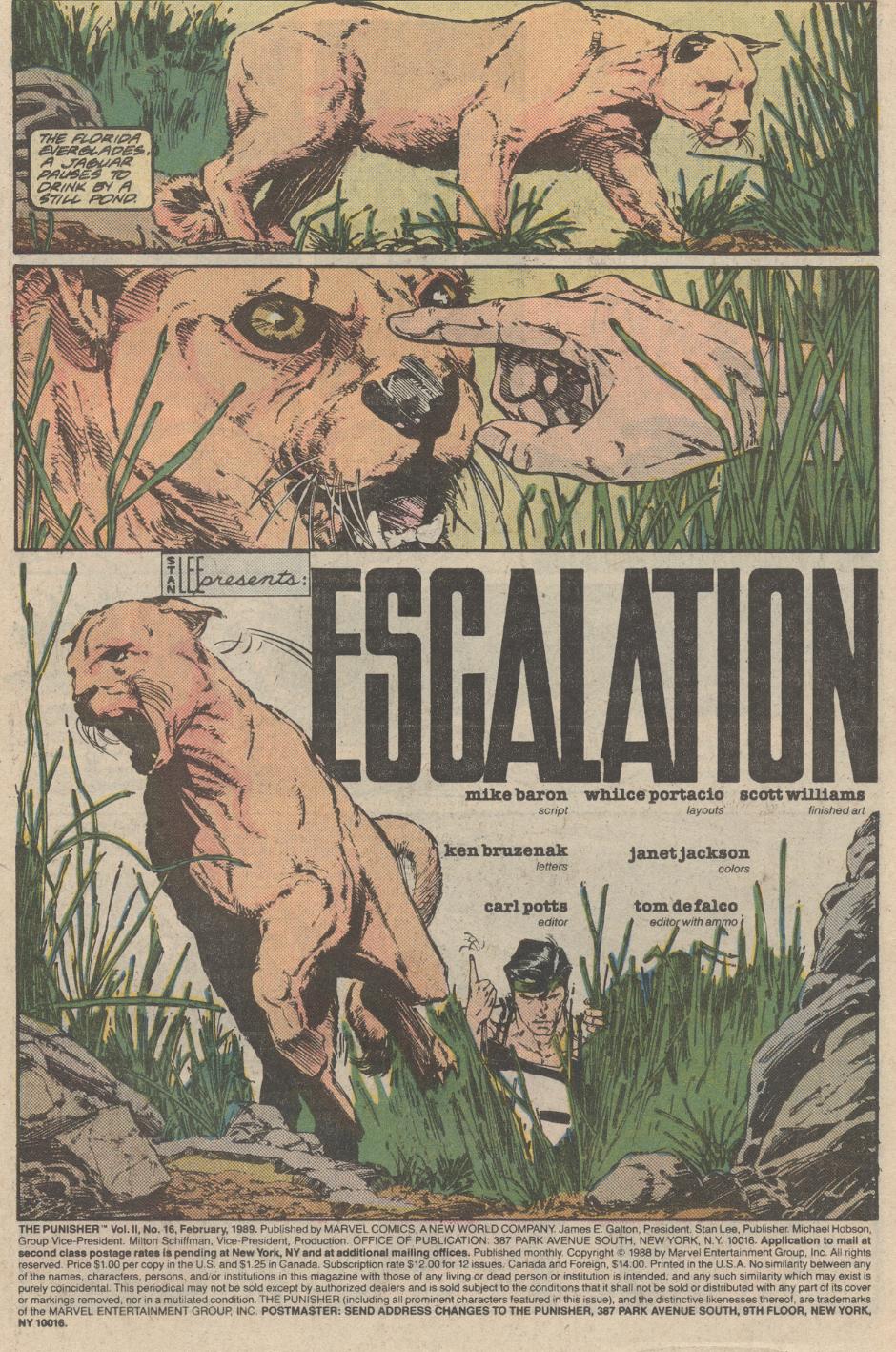 Read online The Punisher (1987) comic -  Issue #16 - Escalation - 2