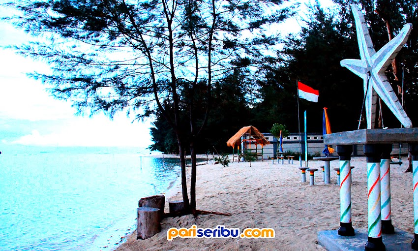 Pantai Bintang Wisata Pulau Pari