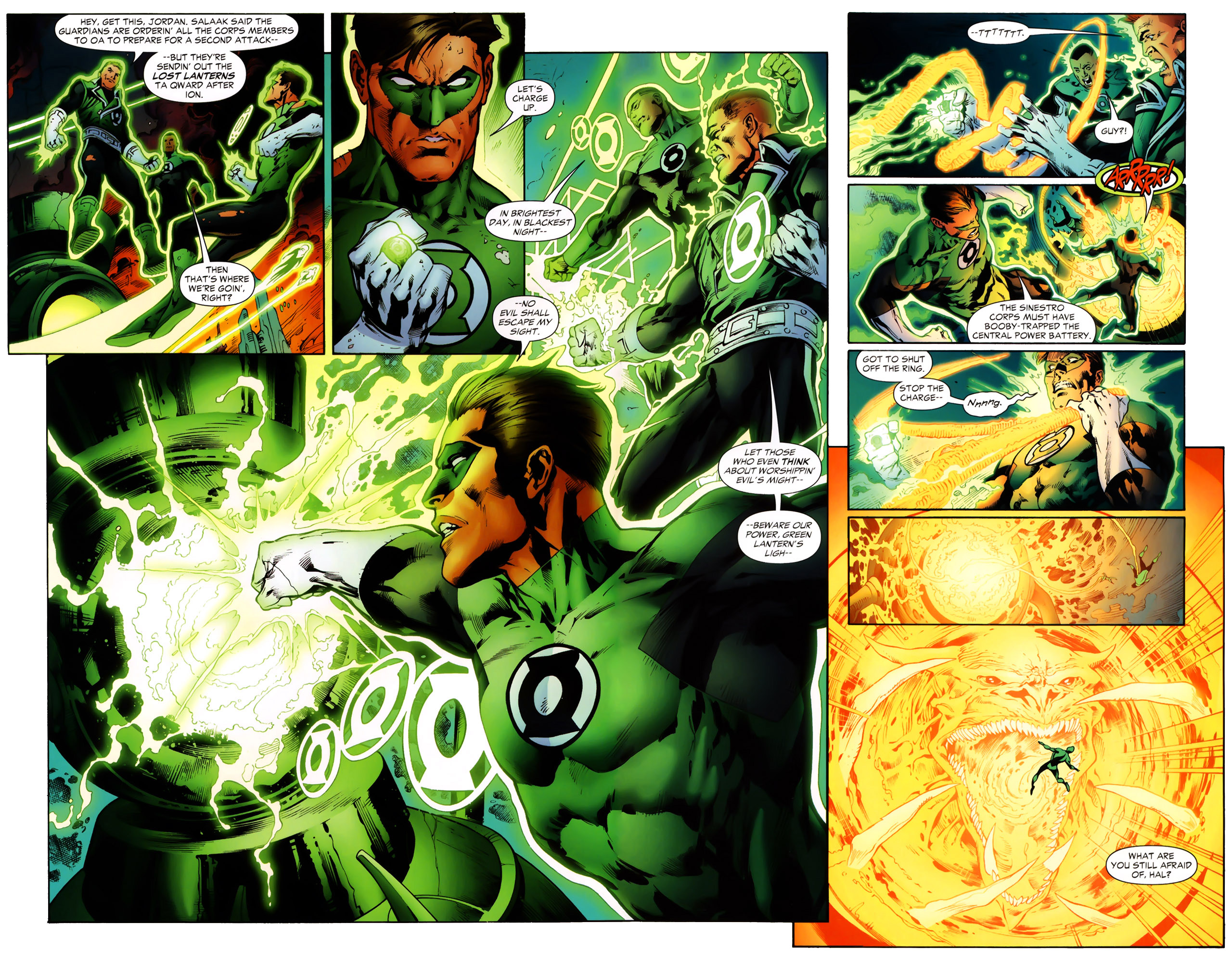 Read online Green Lantern (2005) comic -  Issue #21 - 13