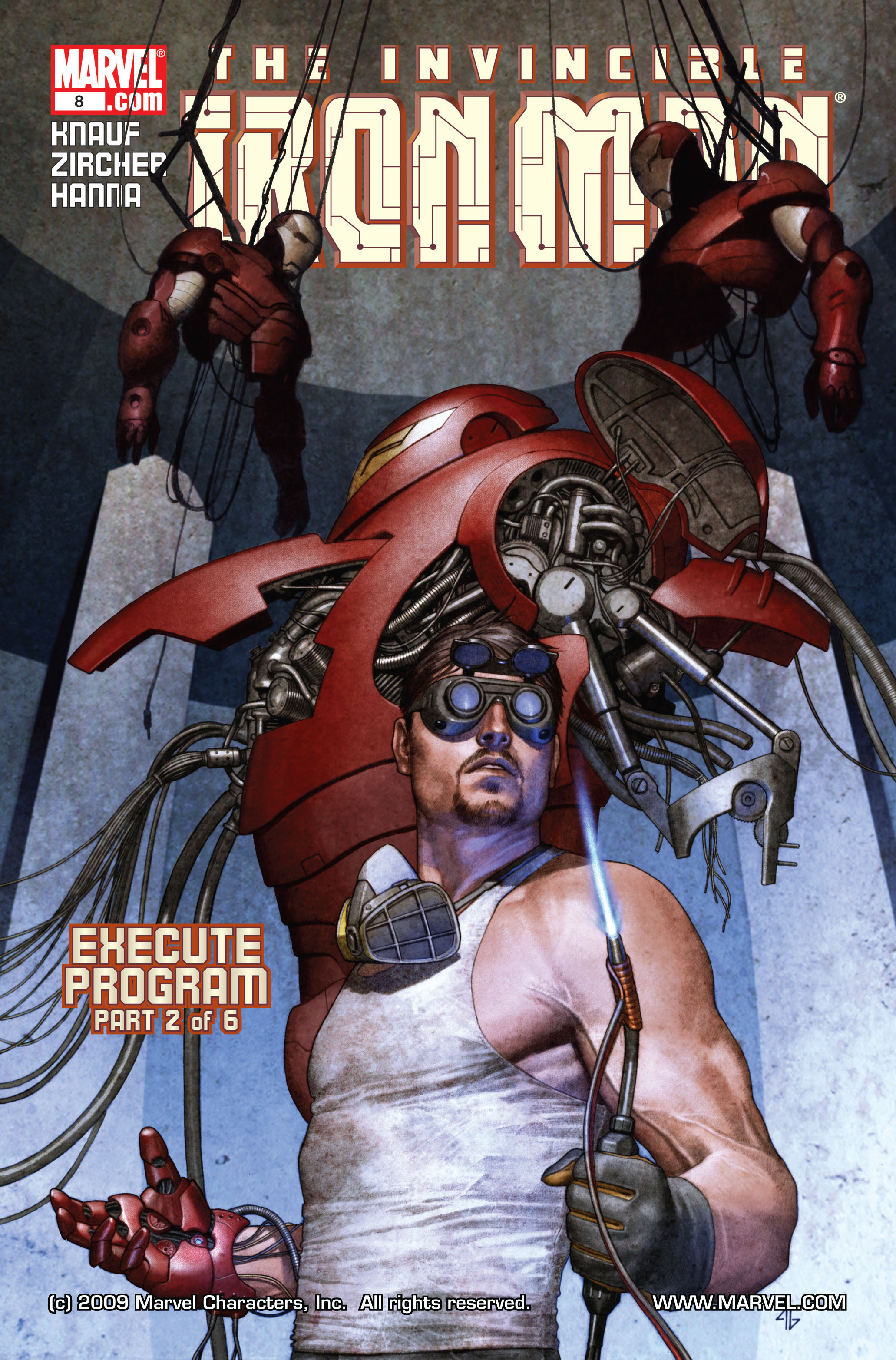 Read online Iron Man (2005) comic -  Issue #8 - 1