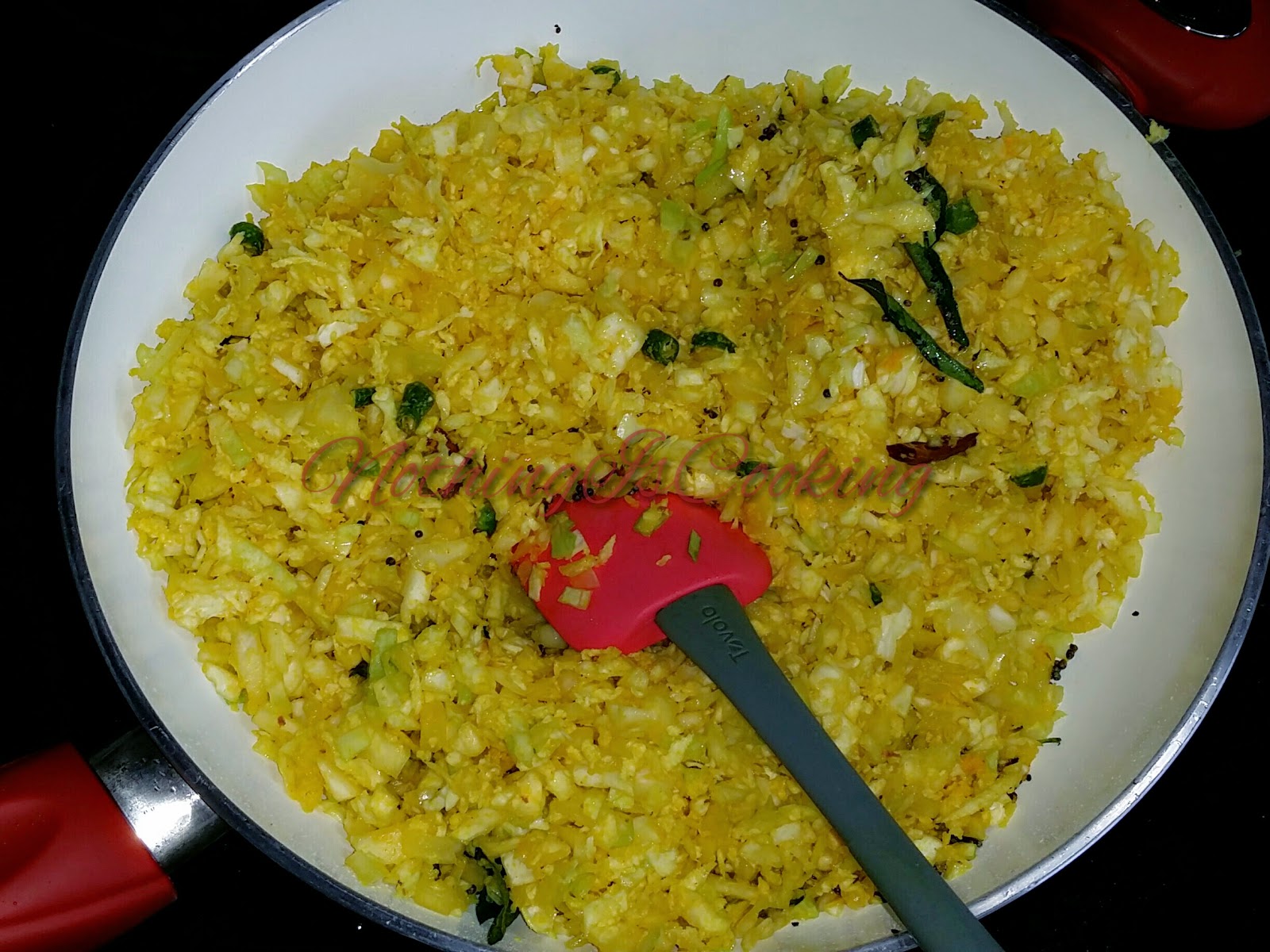 Sadya Special Cabbage Upperi / Cabbage Thoran