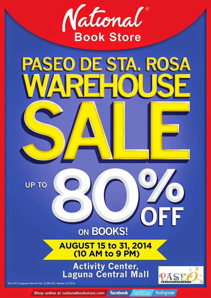 Manila Shopper National Book Store Tutuban & Paseo de Sta. Rosa