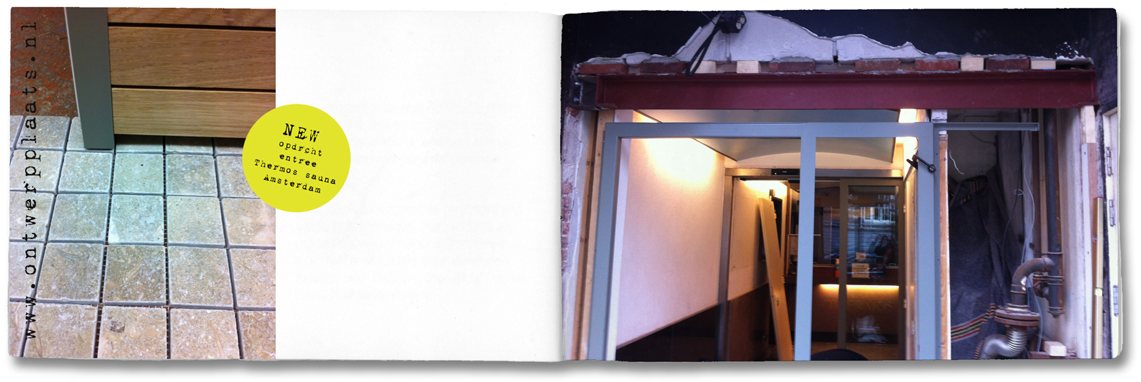 ontwerpplaats bni Thermos sauna Amsterdam