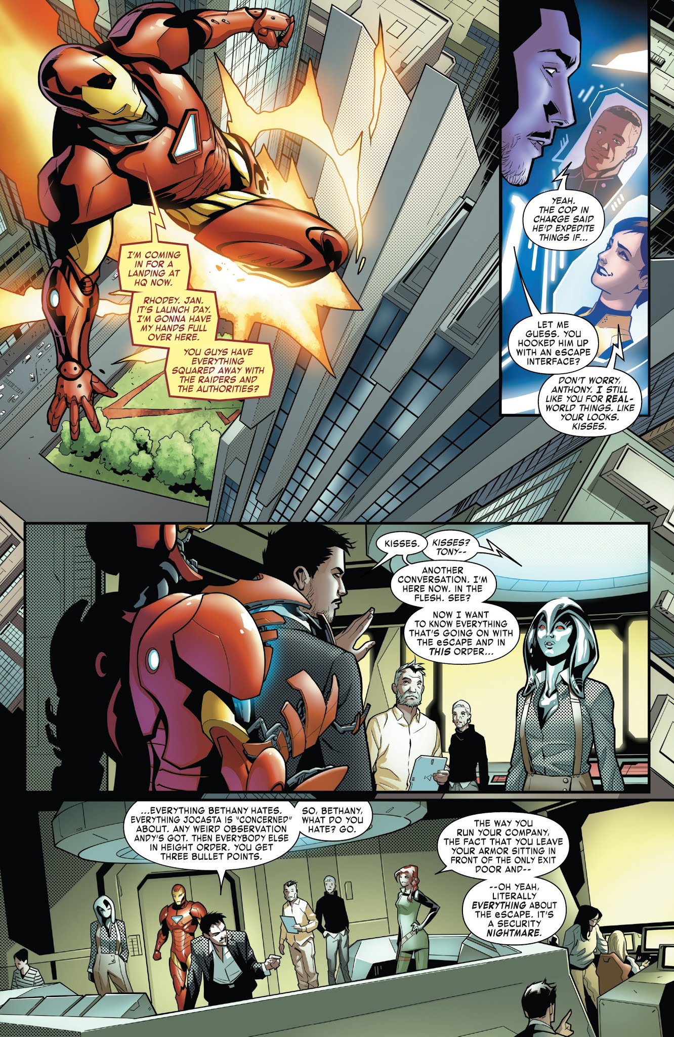 Read online Tony Stark: Iron Man comic -  Issue #6 - 12