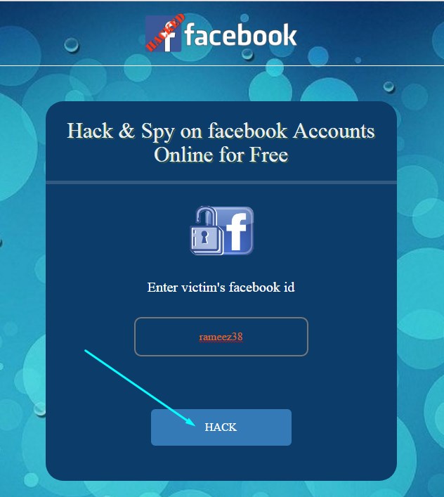 Welcome to HyperCracker, the free online tool that help you to hack a Faceb...