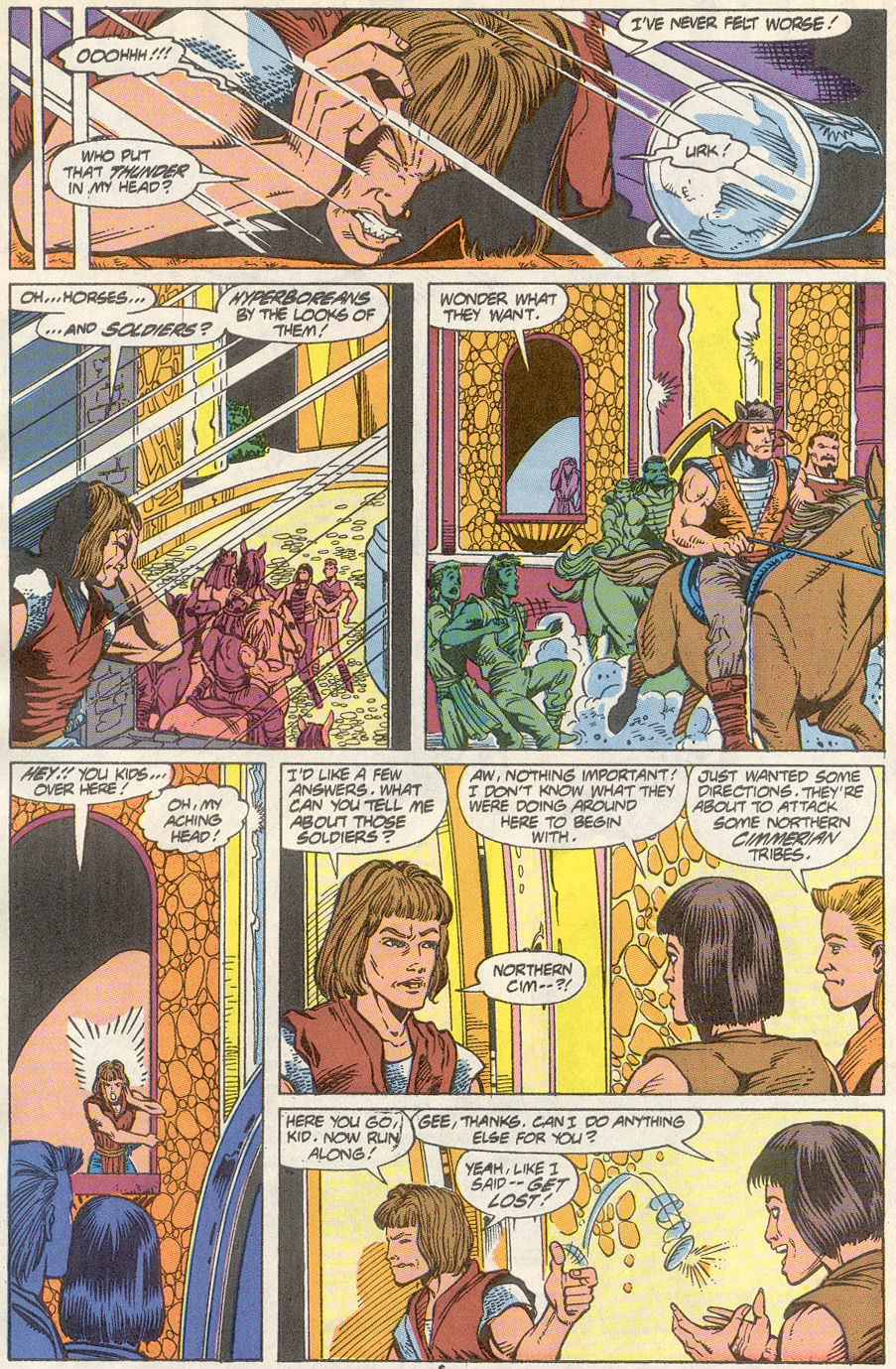 Read online Conan the Barbarian (1970) comic -  Issue #234 - 6