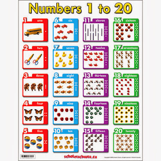 Numbers from 11 to 20