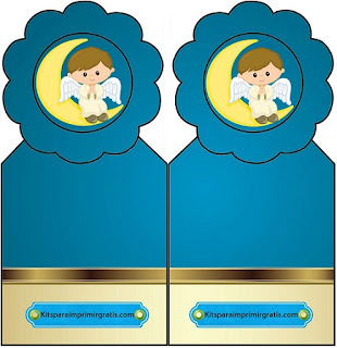 Dove and Angle: Baptism Free Printable Mini Kit. Dove and Angle, Free Printable Bookmarks.