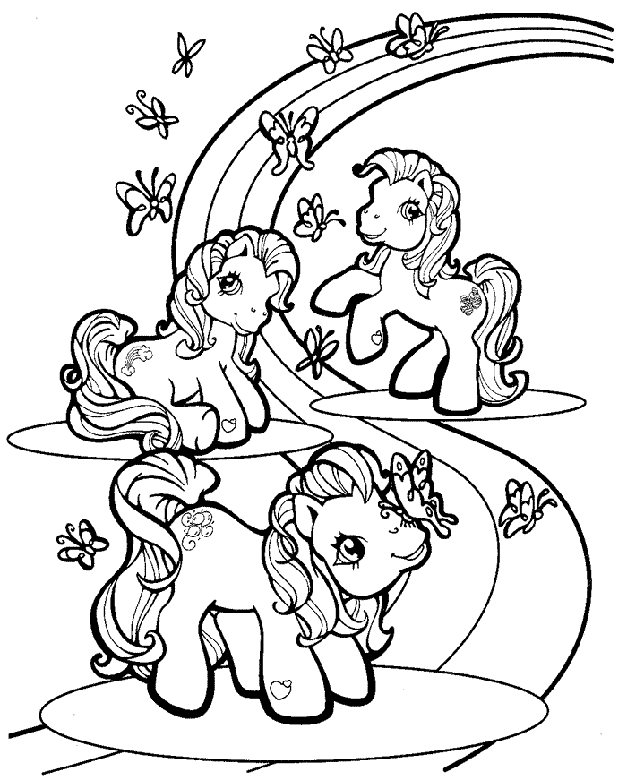 Coloring Pages: My Little Pony Coloring Pages Free and Printable