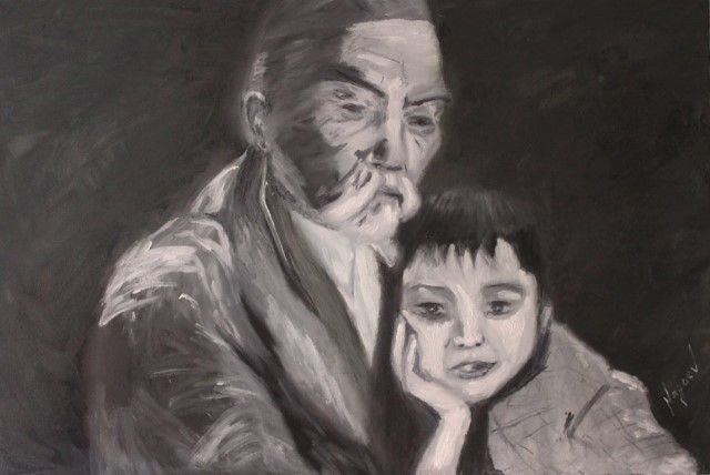 Киргизский художник. Канат Нагаев