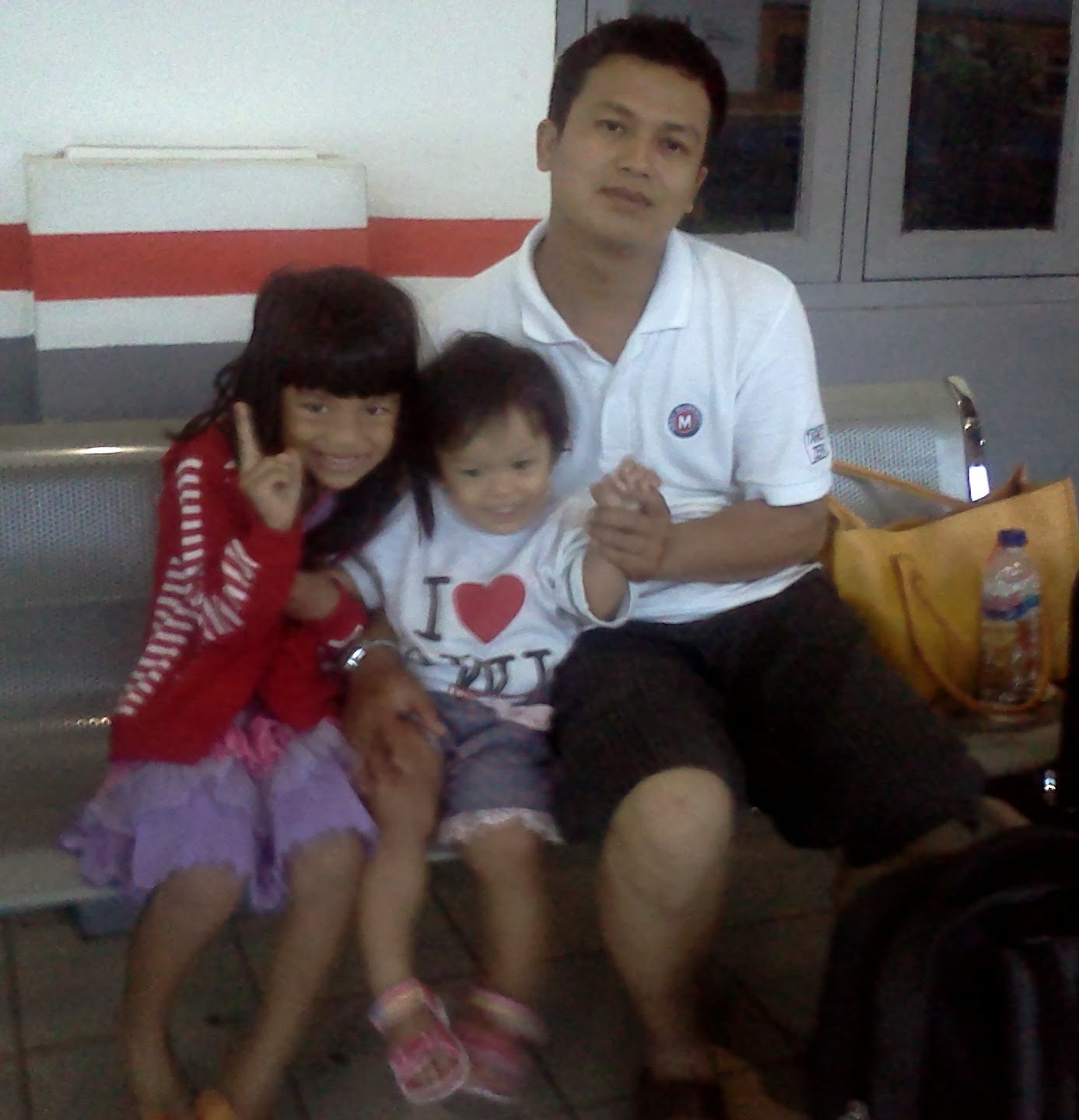 My beloved husband and daughters