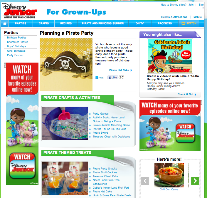 That Cute Little Cake: Jake Neverland Pirates More ressources