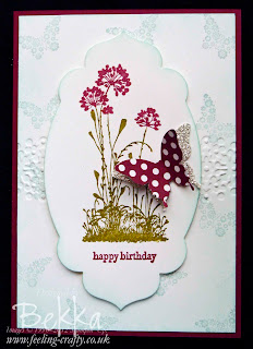 Serene Silhouettes Birthday Card by Bekka Prideaux, Stampin' Up! Demonstrator - check out her blog for cute project ideas