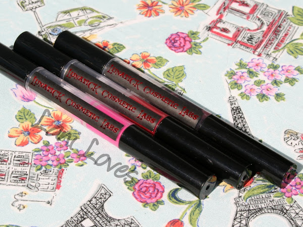 LunatiCK Labs Apocalipsticks - Queen of Horror, Sucker Punch Pink and Bullet Proof Heart Swatches & Review