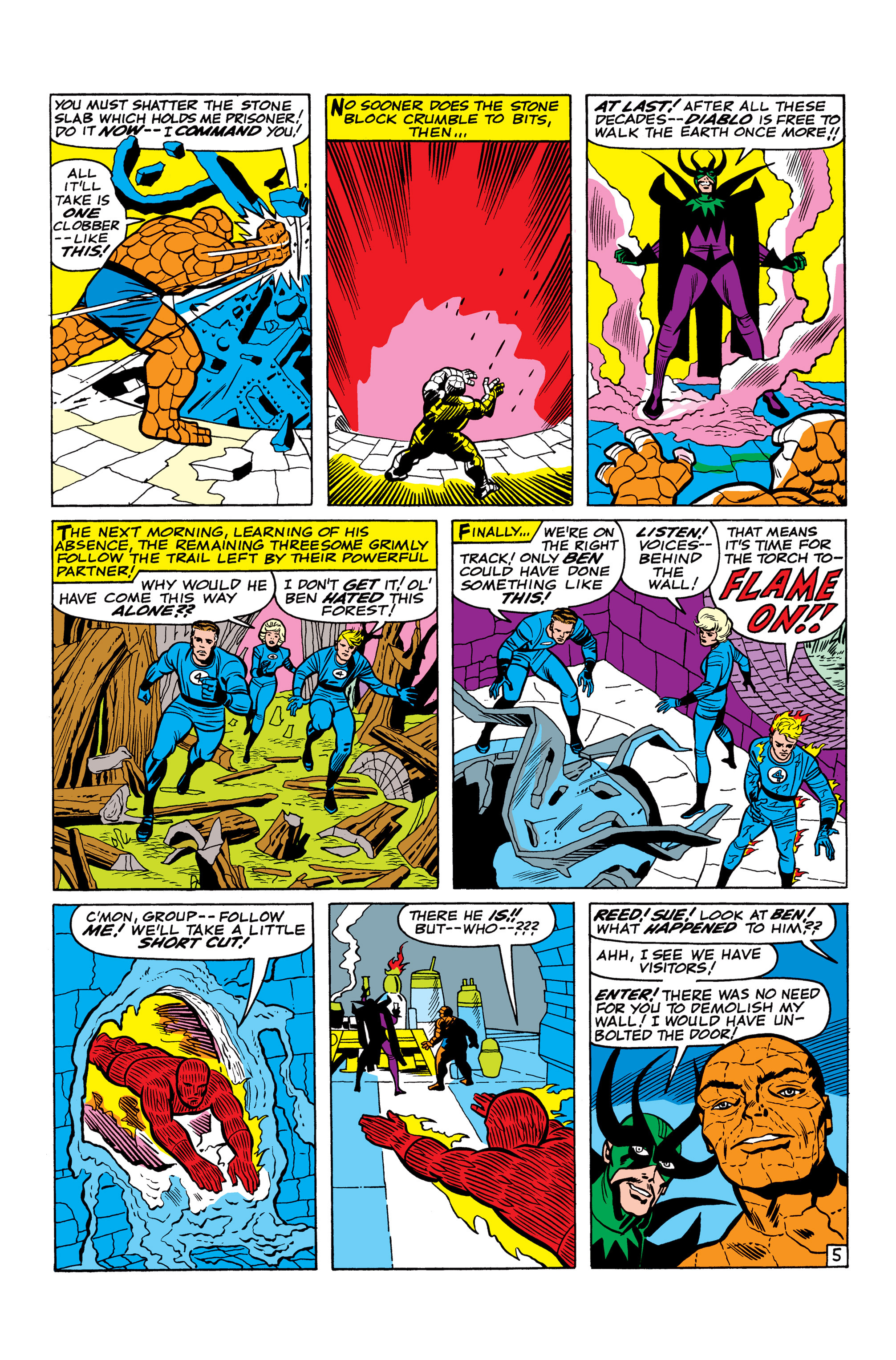 Read online Marvel Masterworks: The Fantastic Four comic -  Issue # TPB 3 (Part 3) - 19