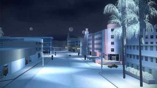 Download the latest version of winter mod for gta vc android game and add snow fall and new cars to the game 