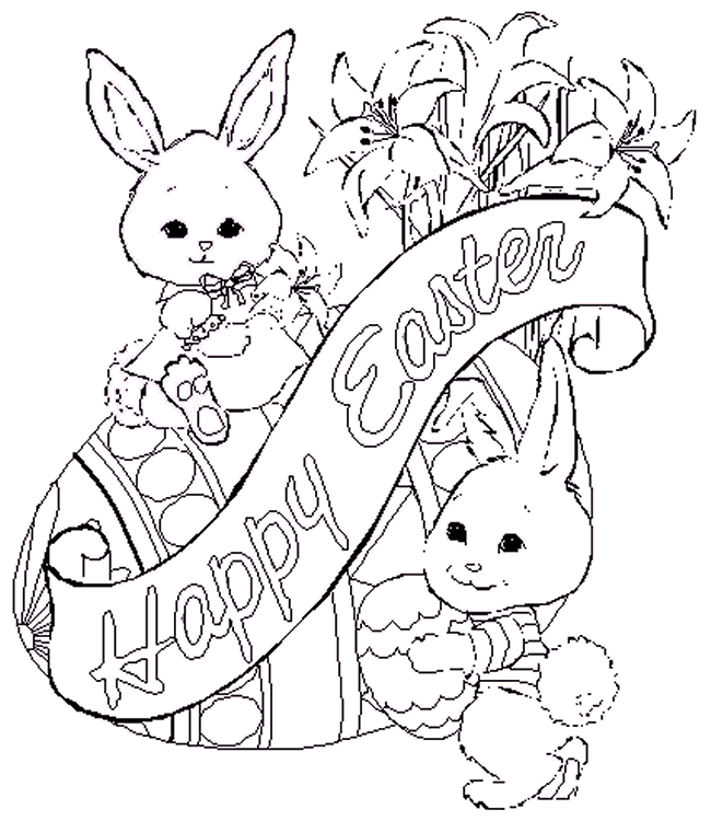 Easter Coloring Pages To Print