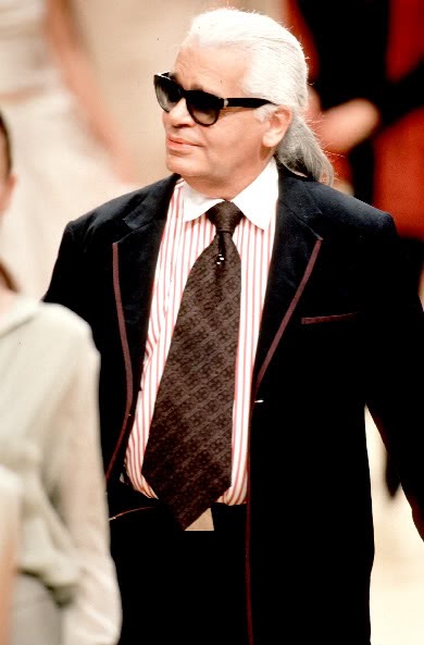 Fabric Of The Heart: Fat Karl Lagerfeld!