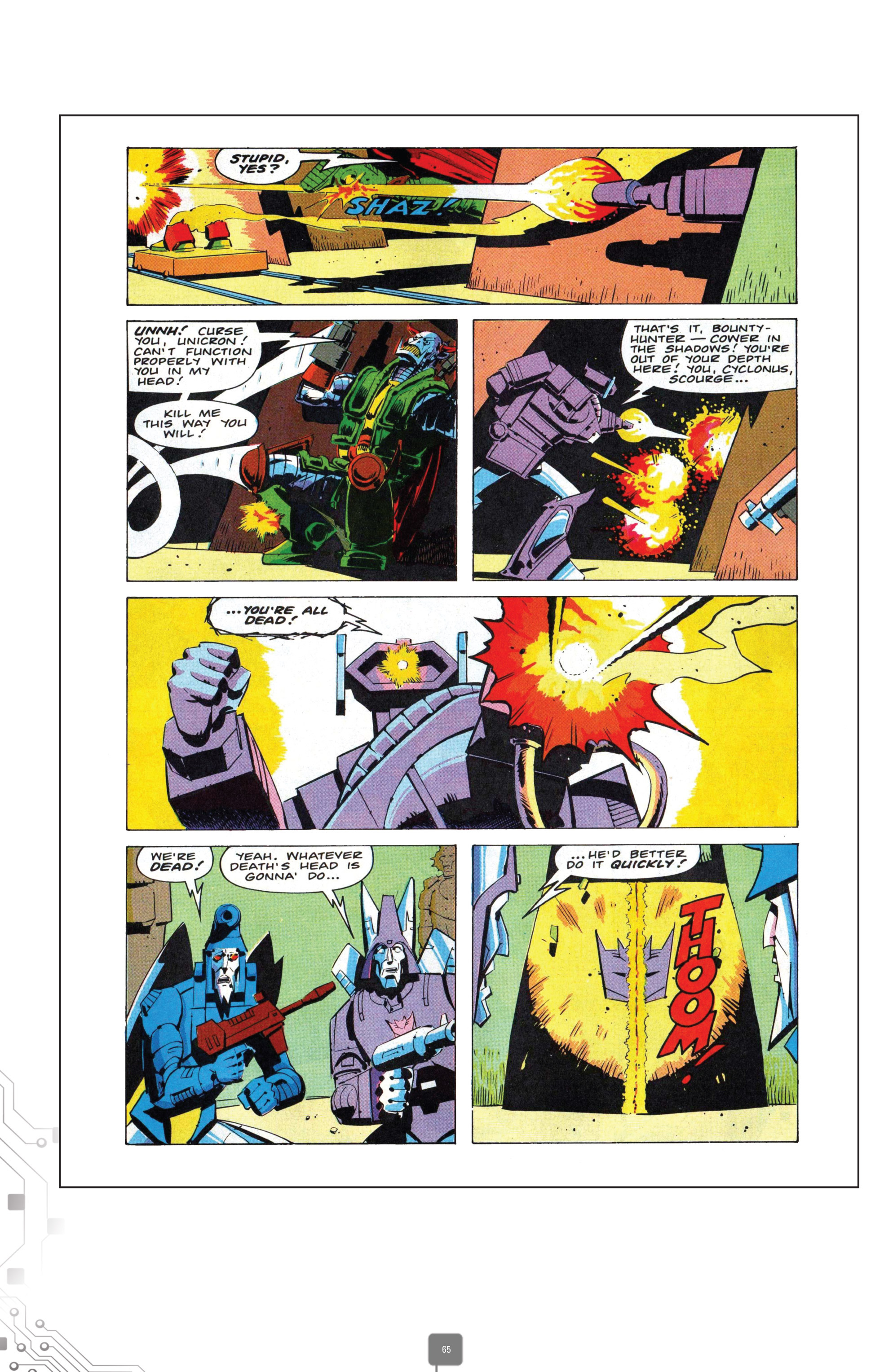 Read online The Transformers Classics UK comic -  Issue # TPB 5 - 67