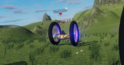 Hyperwheel Overdrive Game Screenshot 1