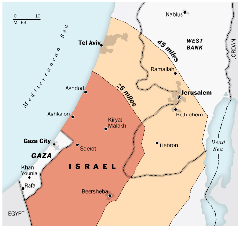 Palestin Serang Israel Guna Roket Iran