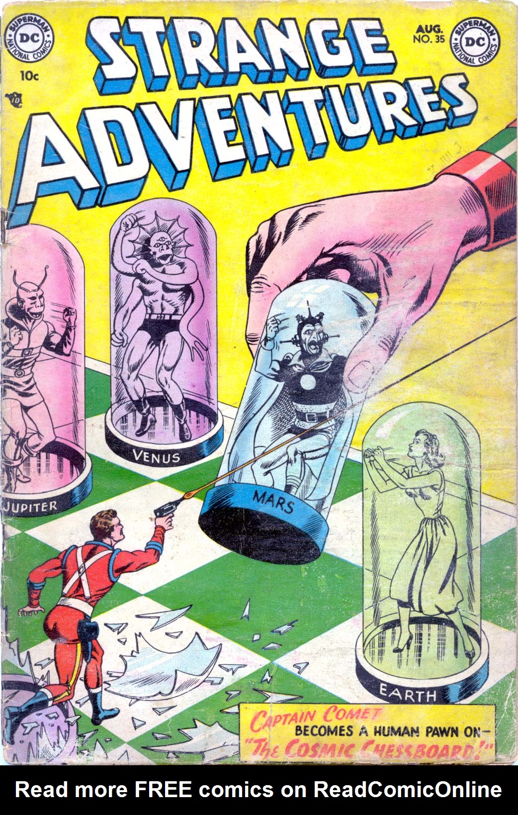 Read online Strange Adventures (1950) comic -  Issue #35 - 1