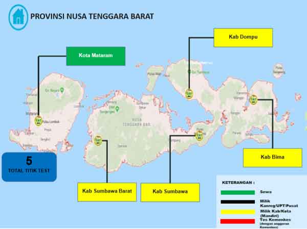Lokasi Tes Cat BKN Propinsi Nusa Tenggara Barat Lokasi Tes Cat BKN Propinsi Nusa Tenggara Barat