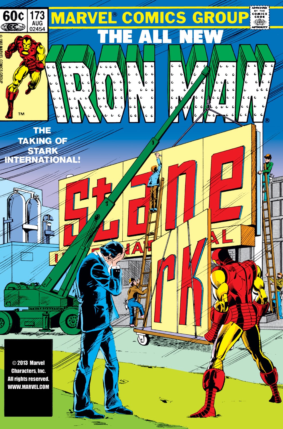 Read online Iron Man (1968) comic -  Issue #173 - 1