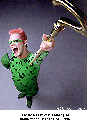 Riddler Batman '66 Cane BATMAN FOREVER: Riddler's Cane