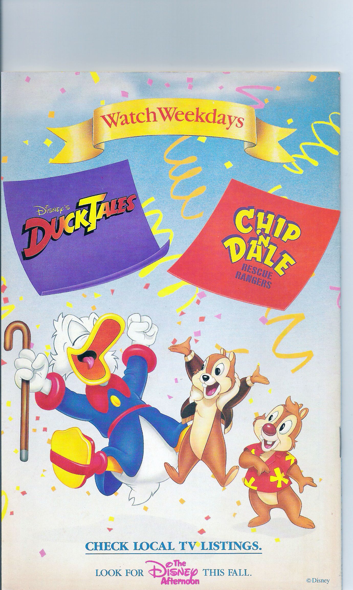 Read online Disney's Chip 'N Dale Rescue Rangers comic -  Issue #1 - 36