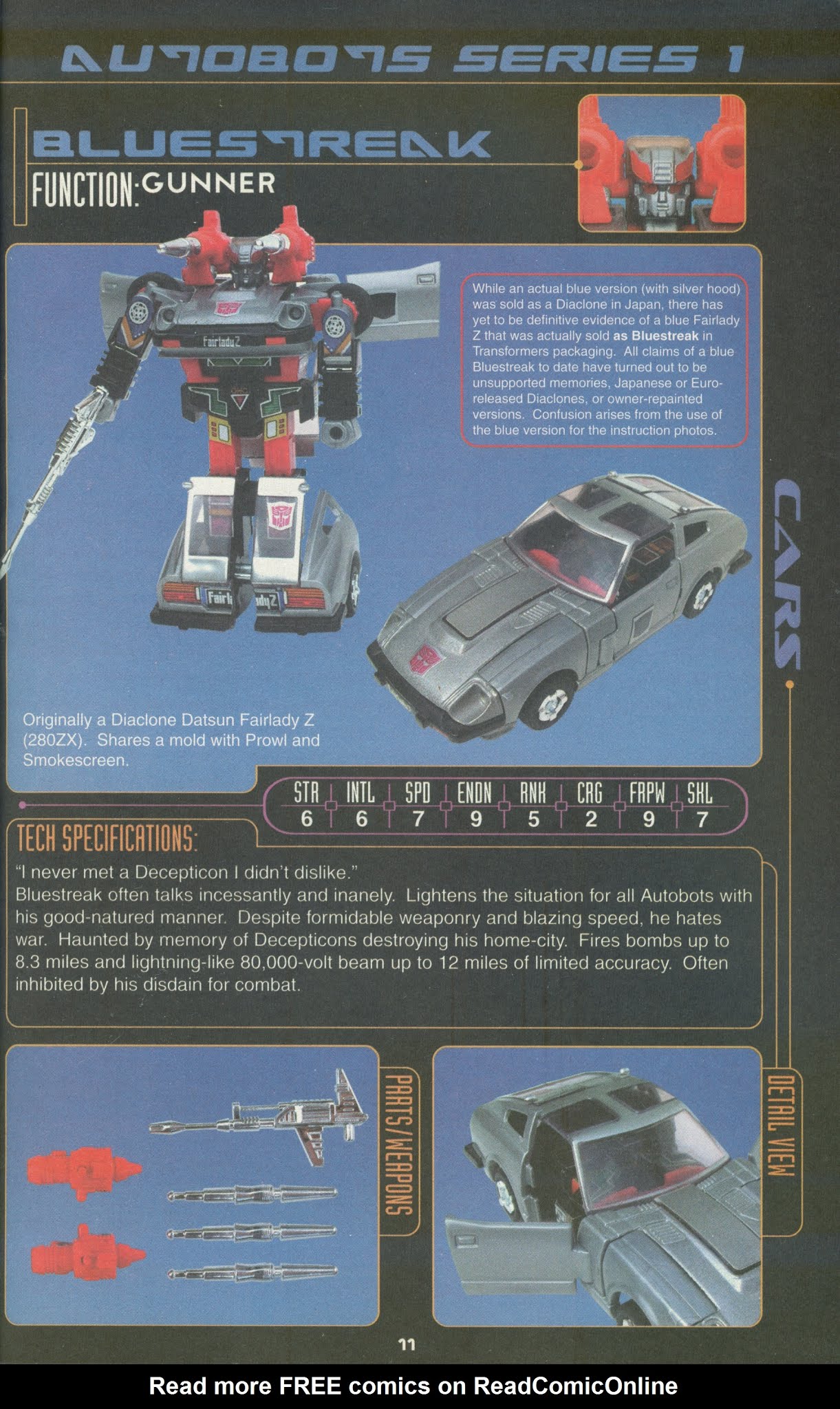 Read online Cybertronian: An Unofficial Transformers Recognition Guide comic -  Issue #1 - 13