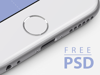 FREE IPHONE 6 PSD MOCK UP BY RAMOTION