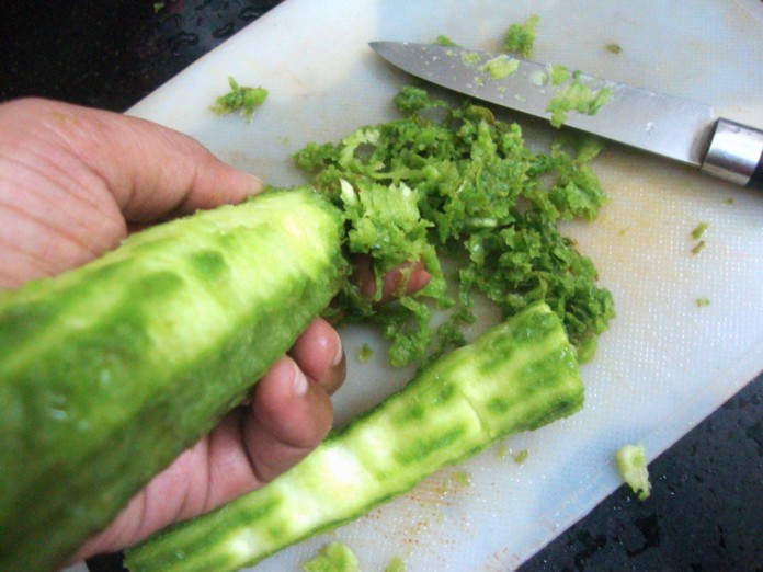 How To Peel Ridge Gourd Beerakaya Thokku Pachadi Ridge Gourd Skin How To Peel Ridge Gourd Beerakaya Thokku Pachadi Ridge Gourd Skin