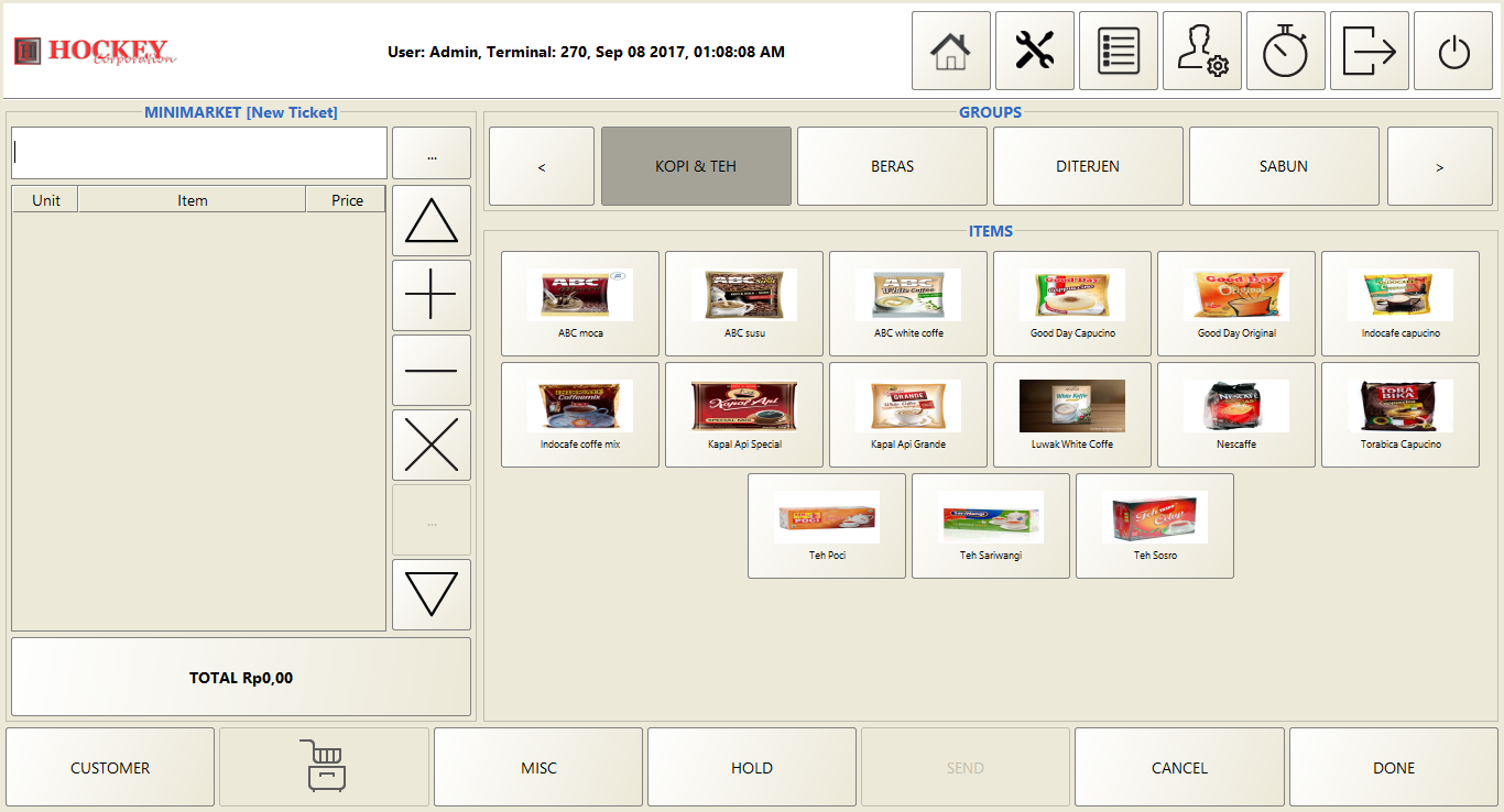 retail toko minimarket supermarket Software program aplikasi mesin kasir online