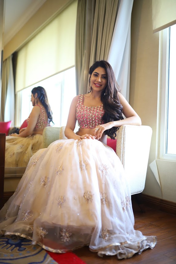 Nikki Tamboli hot navel pics