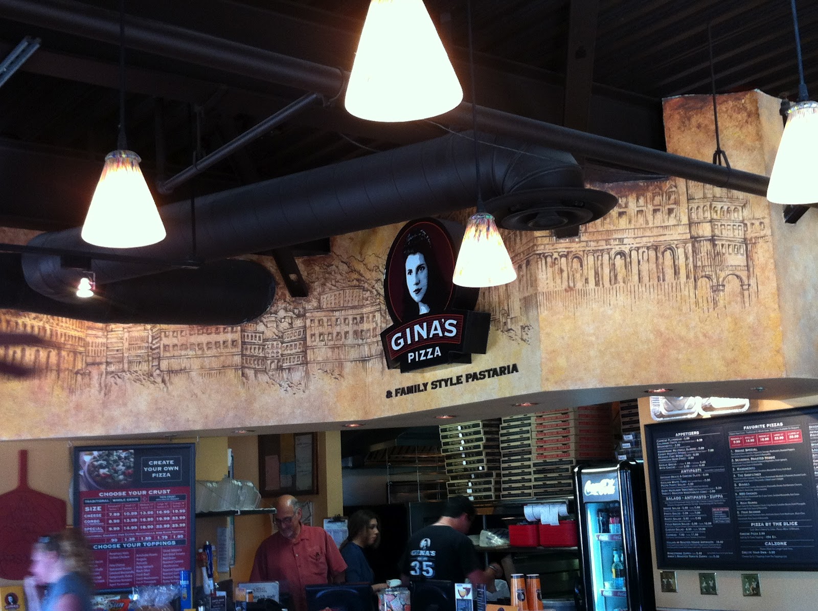 The Official Laguna Beach Blog A Family Affair at Gina’s Pizza and