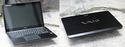 Laptop Bekas - SONY VAIO SVF14A15SGB i5 Double VGA TouchScreen