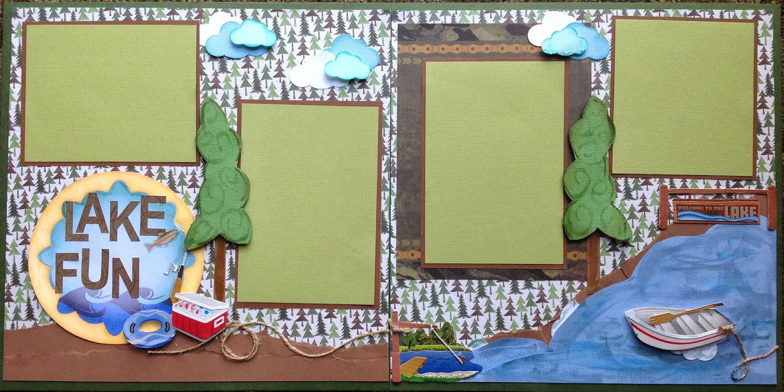 AMAZING GRACE Paper Crafts Fun at the Lake