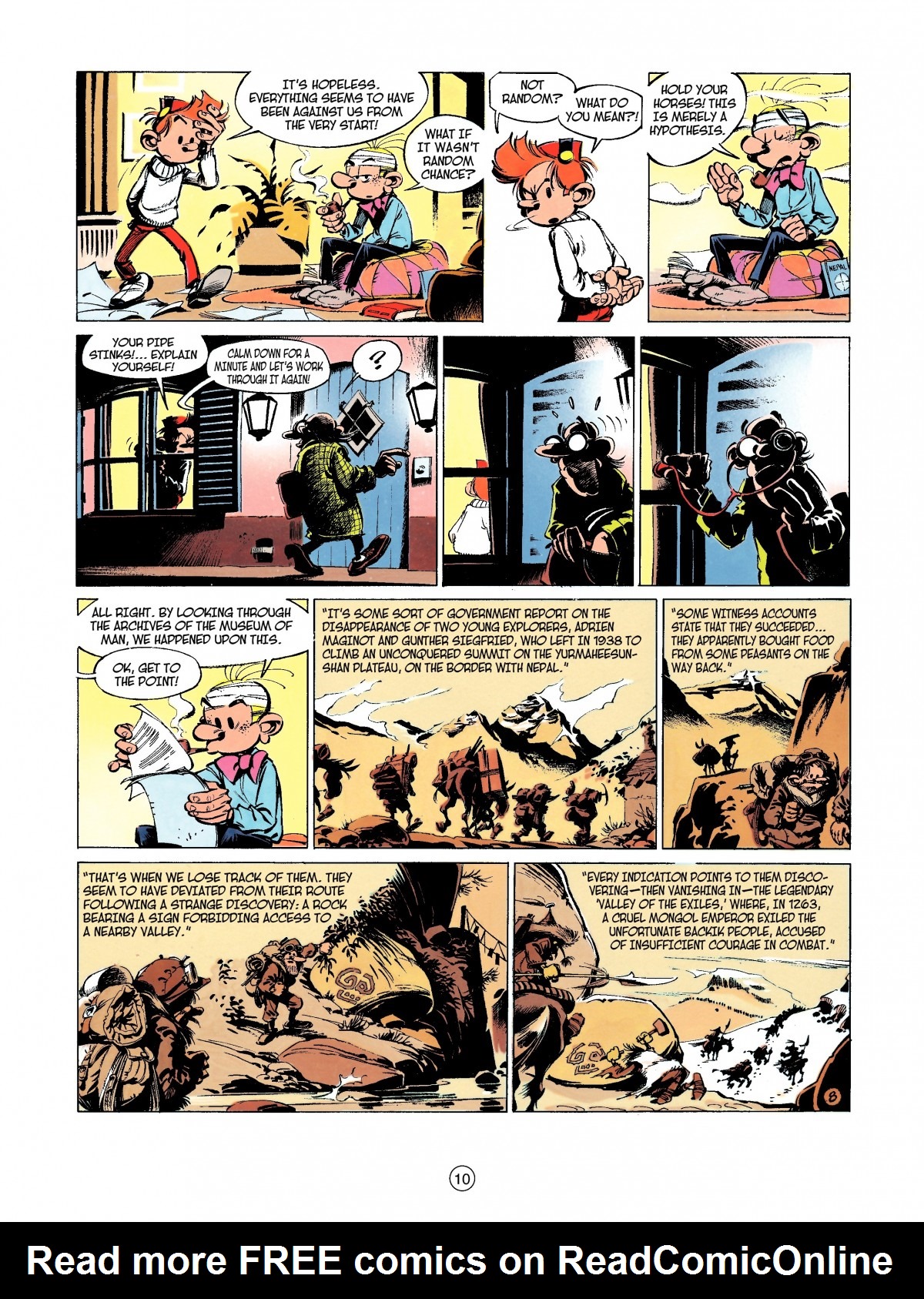 Read online Spirou & Fantasio (2009) comic -  Issue #3 - 10