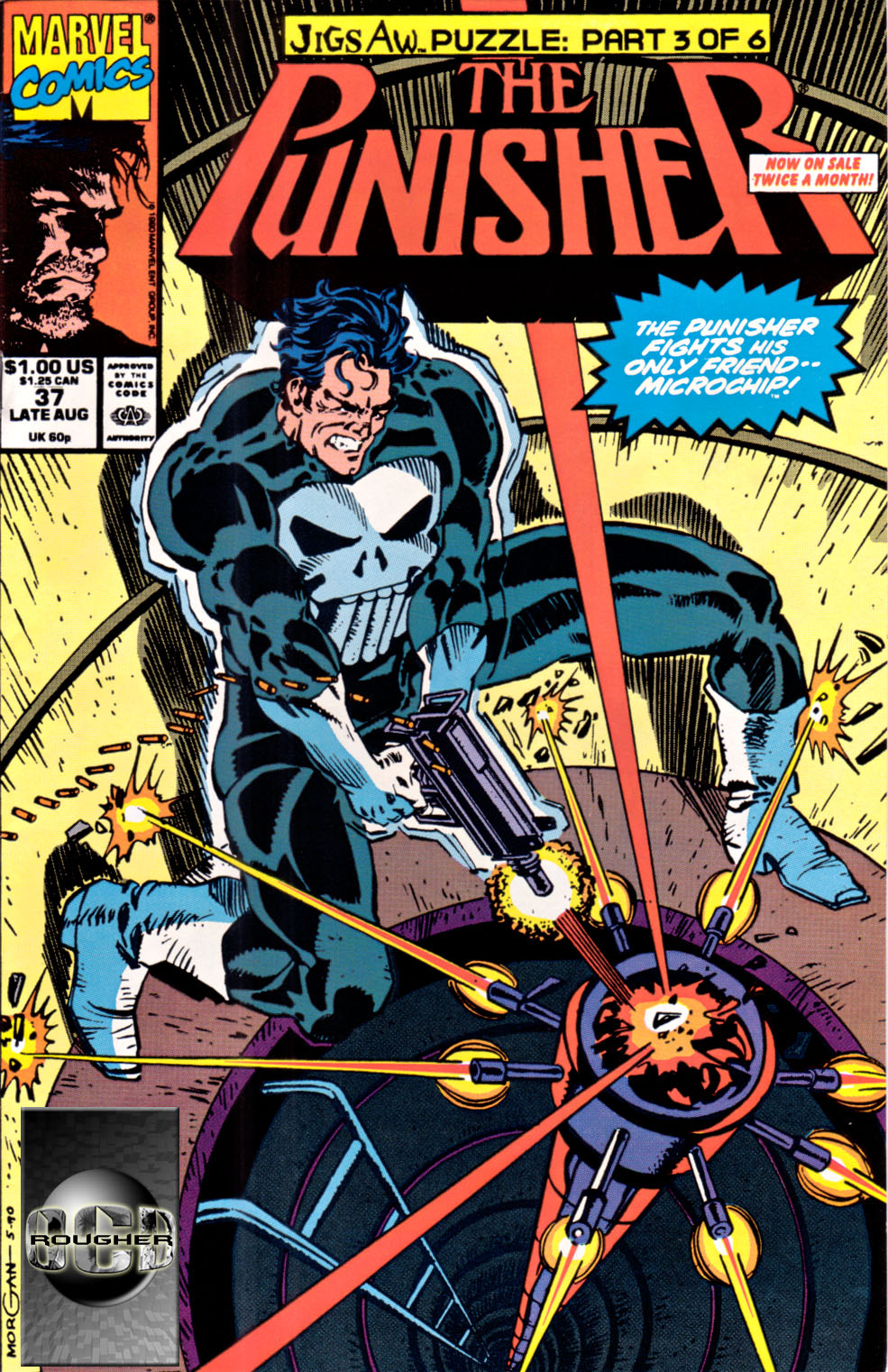 Read online The Punisher (1987) comic -  Issue #37 - Jigsaw Puzzle - 1