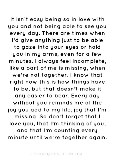 50 Long distance relationship love quotes. | Heartfelt Love And Life Quotes
