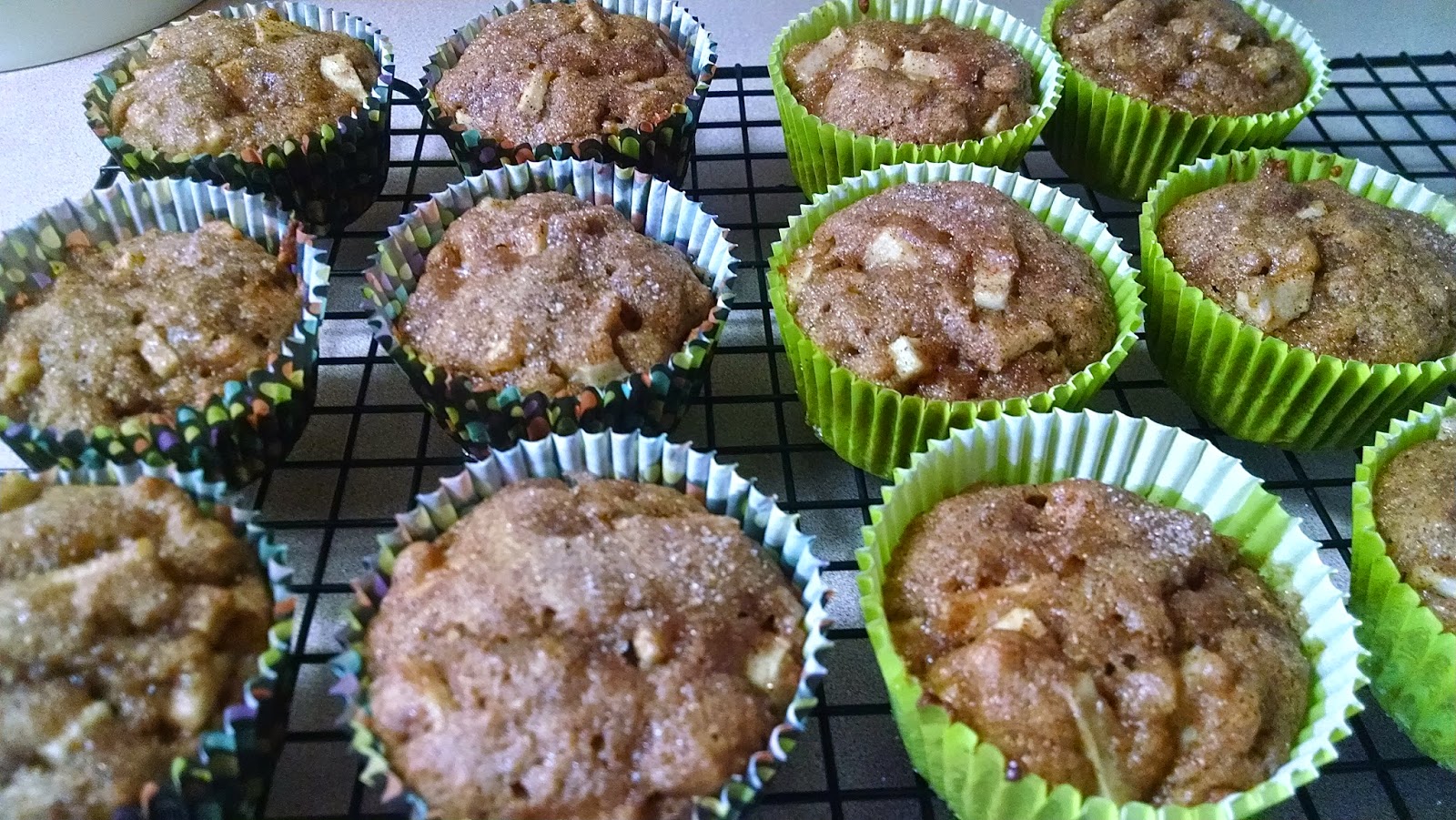 BAKE and BE FIT Apple Cinnamon Muffins