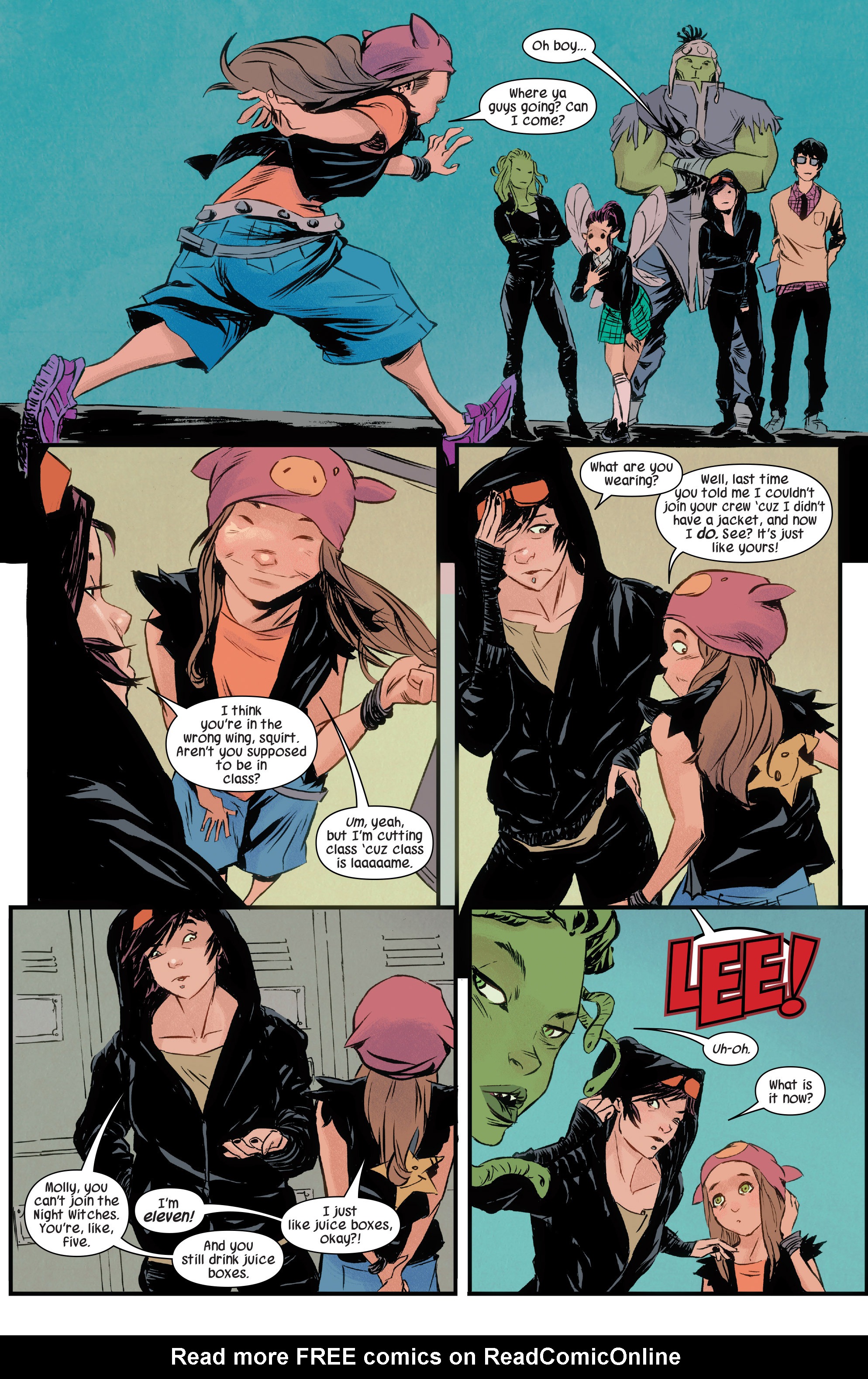 Read online Runaways (2015) comic -  Issue #1 - 10