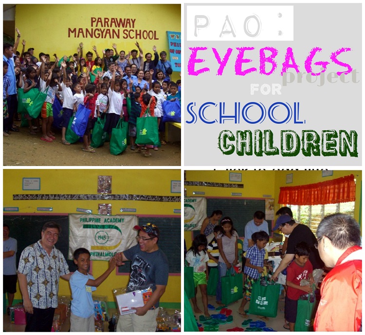 PAO Rolls Out EyeBags Project for School Children