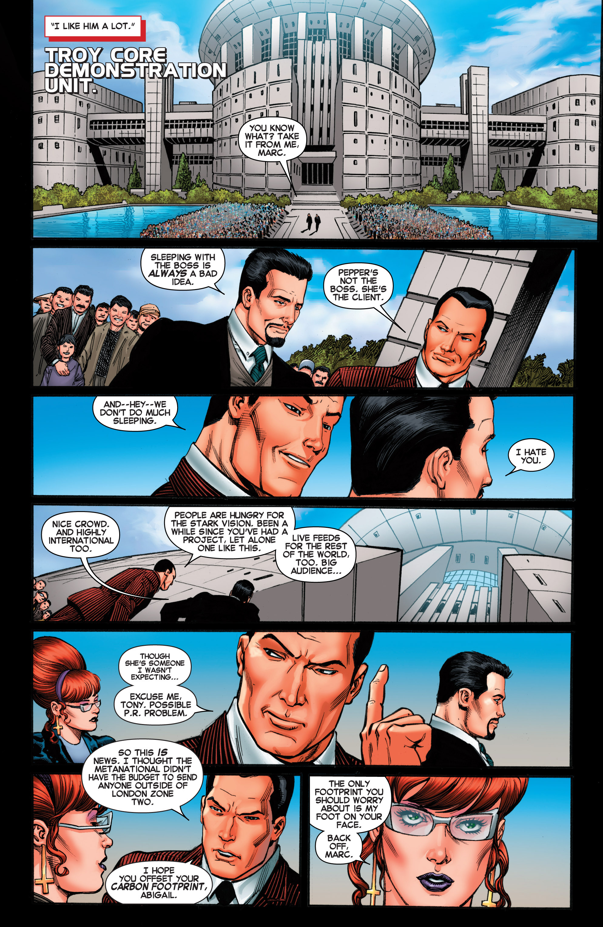 Read online Iron Man (2013) comic -  Issue #19 - 18