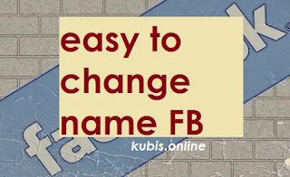 3 Cara Mengganti Nama Facebook Yang Sudah Tidak Bisa Diganti Terbukti Ampuh